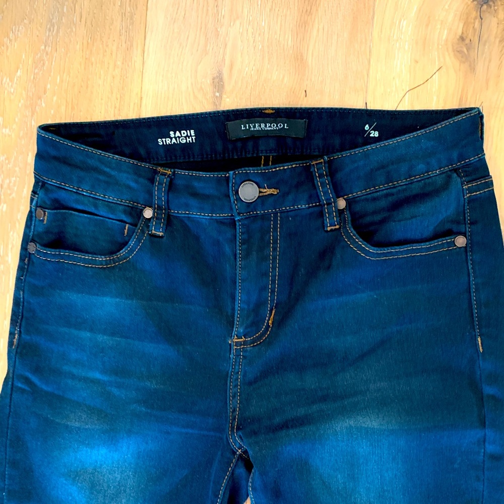 Liverpool Sadie straight jeans 6/28
